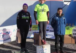 Anna Maria Tallone  sul podio più alto campionessa regionale e provinciale SF70